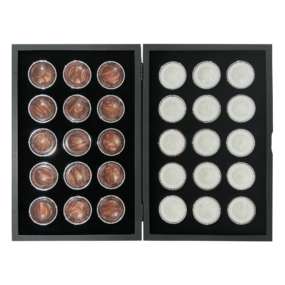 Steel Checkers Set 09