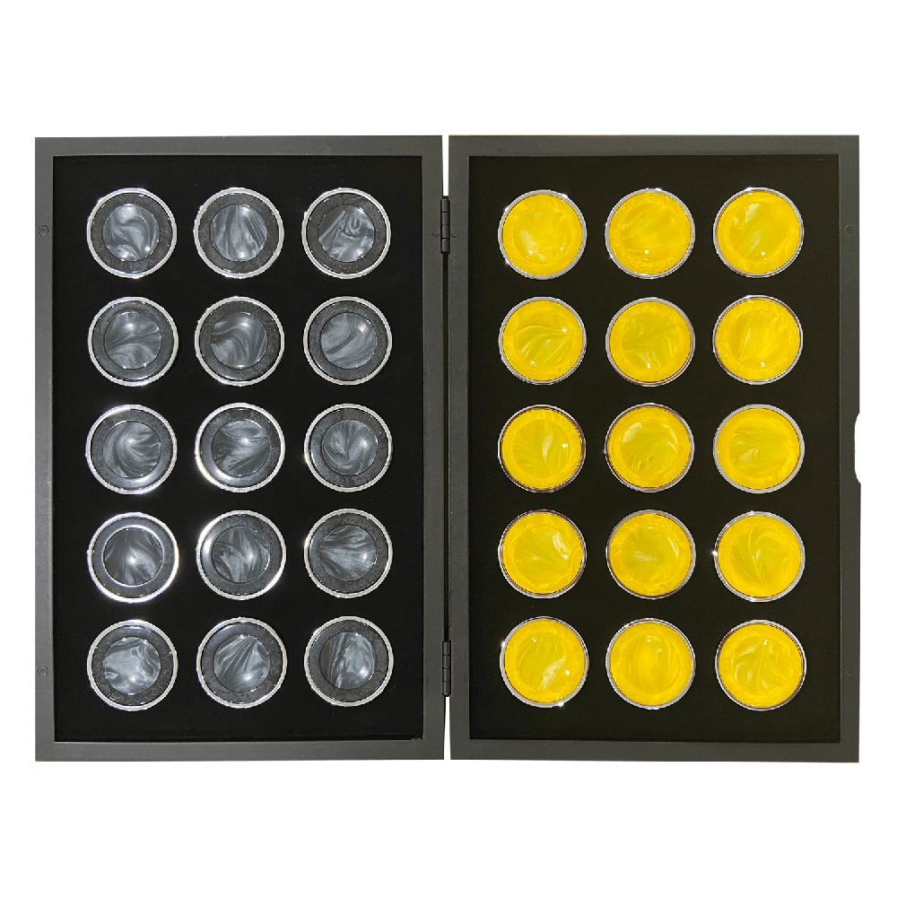 Steel Checkers Set 05